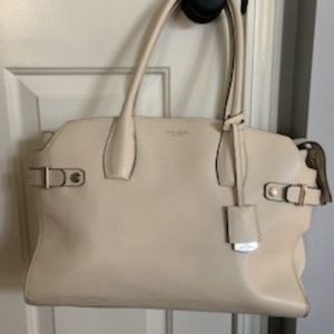 Henri Bendel creme caryl tote